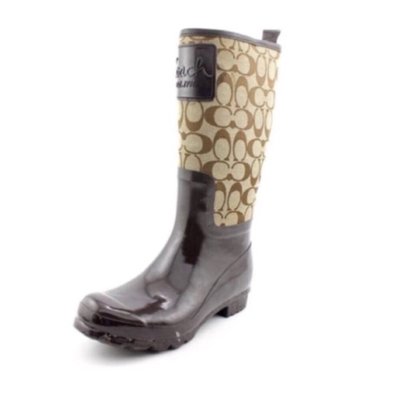 Coach Shoes - COACH Pearl Rain Boots